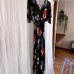 Maternity|Nursing Maxi Dress